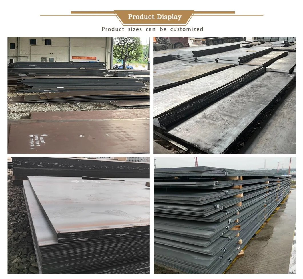 ASTM A36 Carbon Steel Plate Corten Wear Resistant Steel Ms Sheet A516 A572 Ss400 Metal Iron Sheet Price Q235 Mild Carbon Steel Sheet