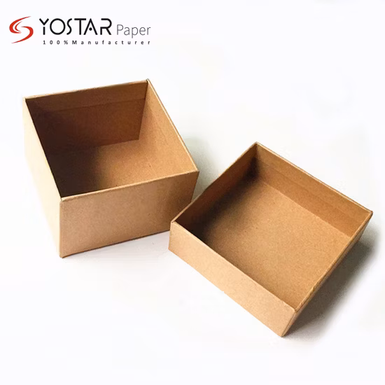 Boîte de papier cadeau d'emballage alimentaire de nécessités quotidiennes respectueuses de l'environnement Hotsale