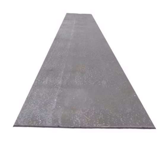 10mm 12mm 35mm Épaisseur Traitement de surface enduit Q390e Grade 36 16mng A3 Ss330 Matériau DIN ASTM AISI JIS GB Plaque d'acier au carbone moyen et lourd