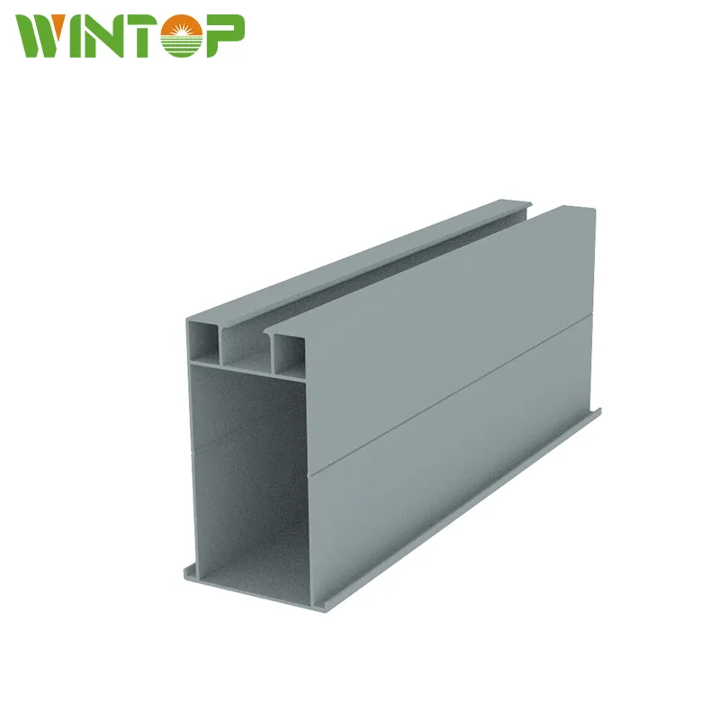 Système en aluminium de stationnement de voiture de panneau solaire de soutien de structure de support de carport solaire